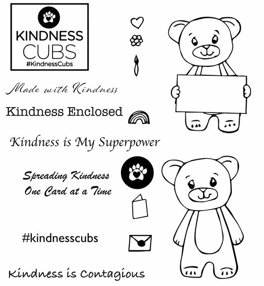 Digital Stamps #KindnessCubs